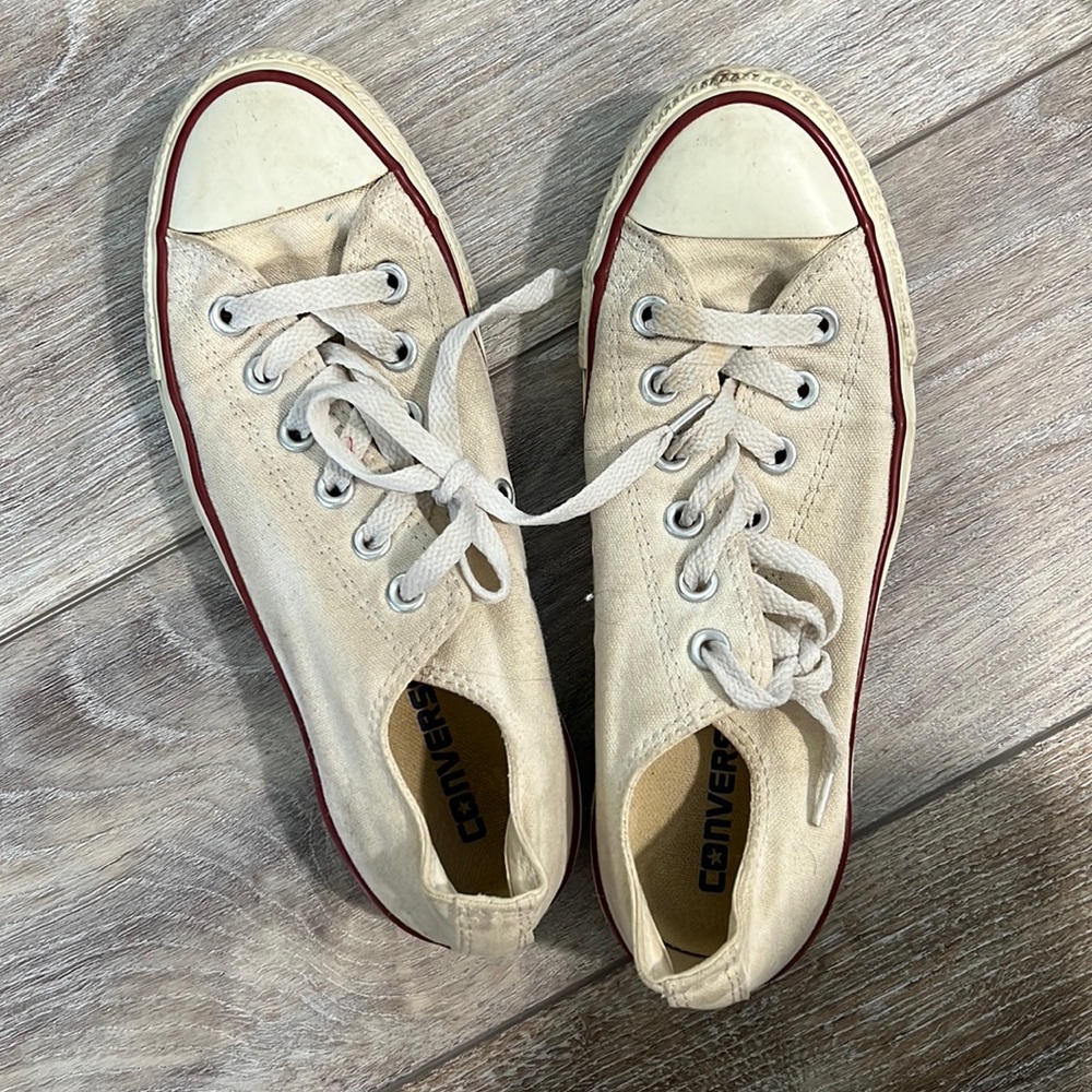 White Converse